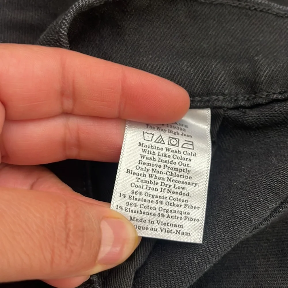 EVERLANE the way high jean size 35 long